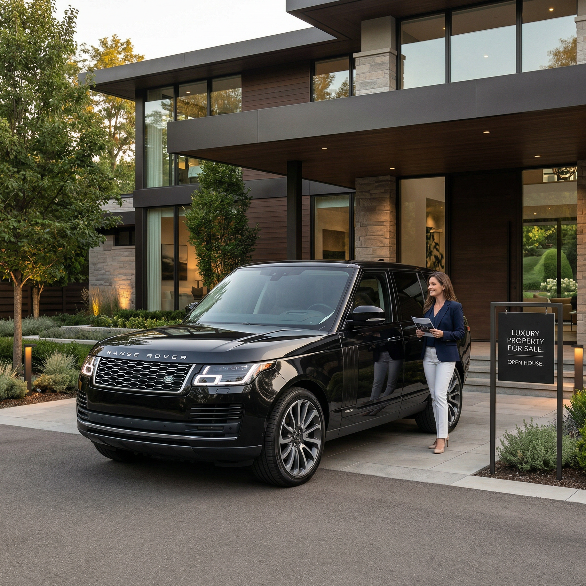 High-Net-Worth Realtor Car Campaign car concept idea