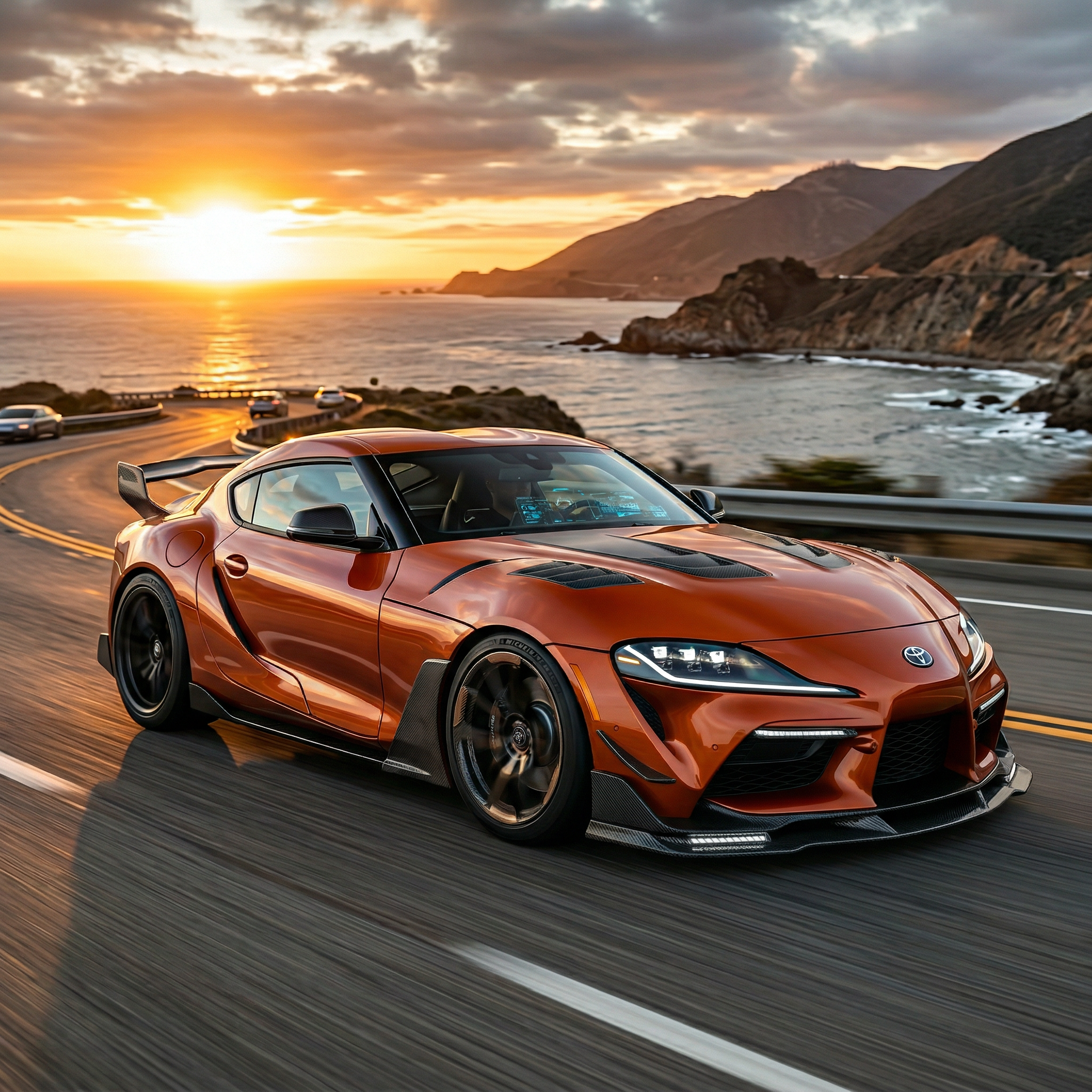 2026 Toyota Supra MK6 Concept: Price & Expected Release AI car wrap design on 2026 toyota supra mk6 concept: price & expected release style
