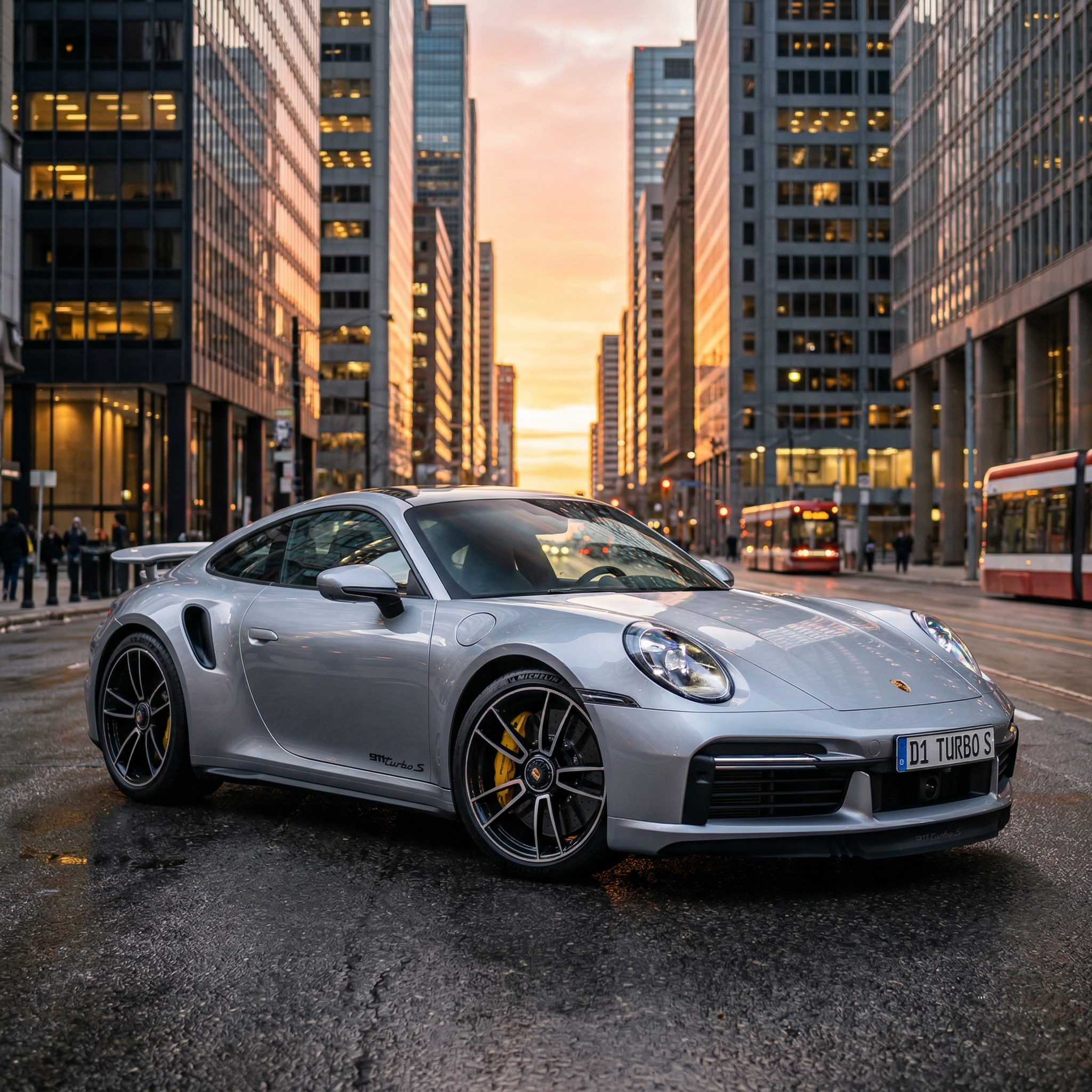 Porsche 911 Turbo S Investor Lifestyle Creative car concept idea