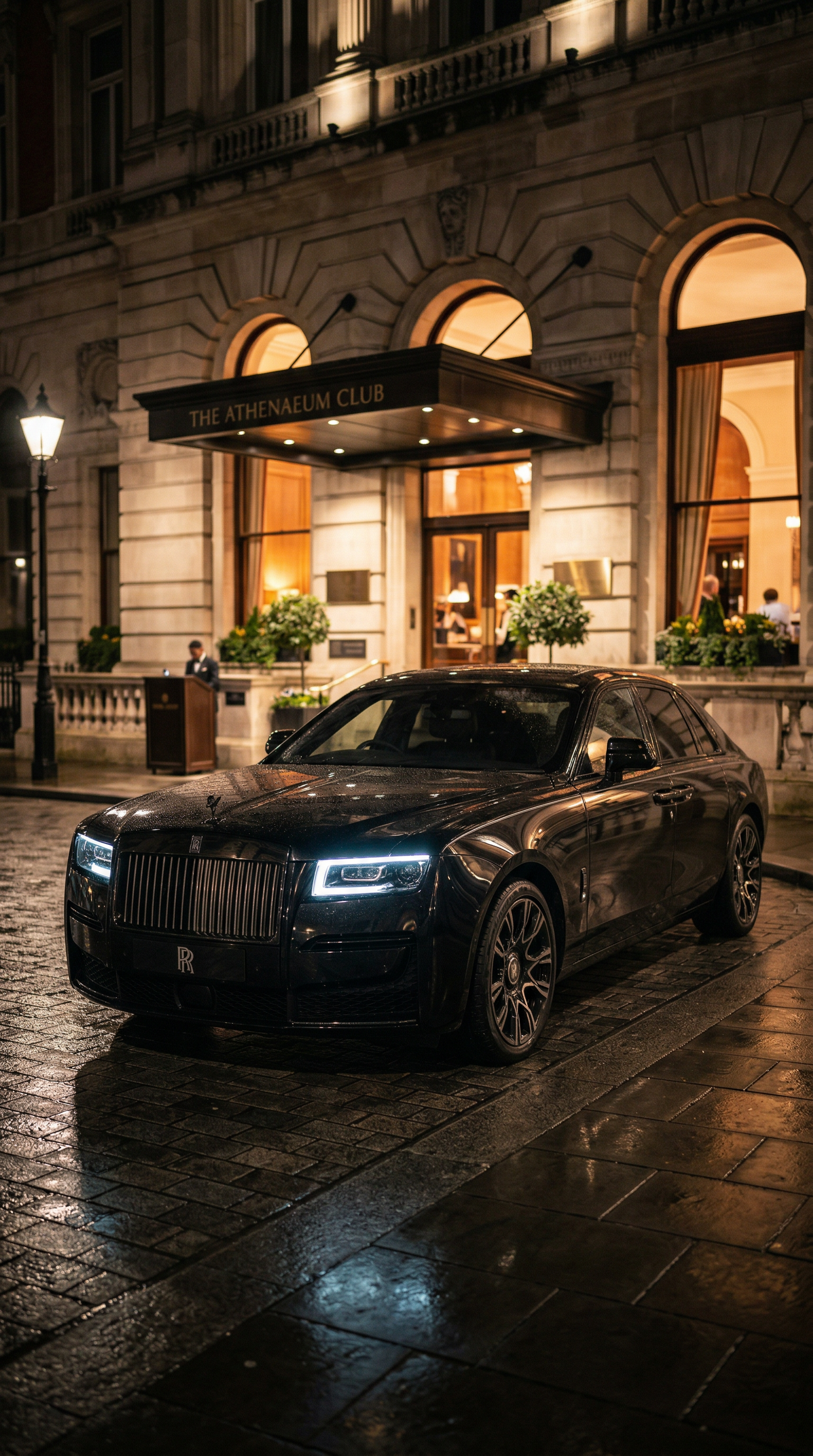 Rolls-Royce Black Badge Night Campaign car concept idea