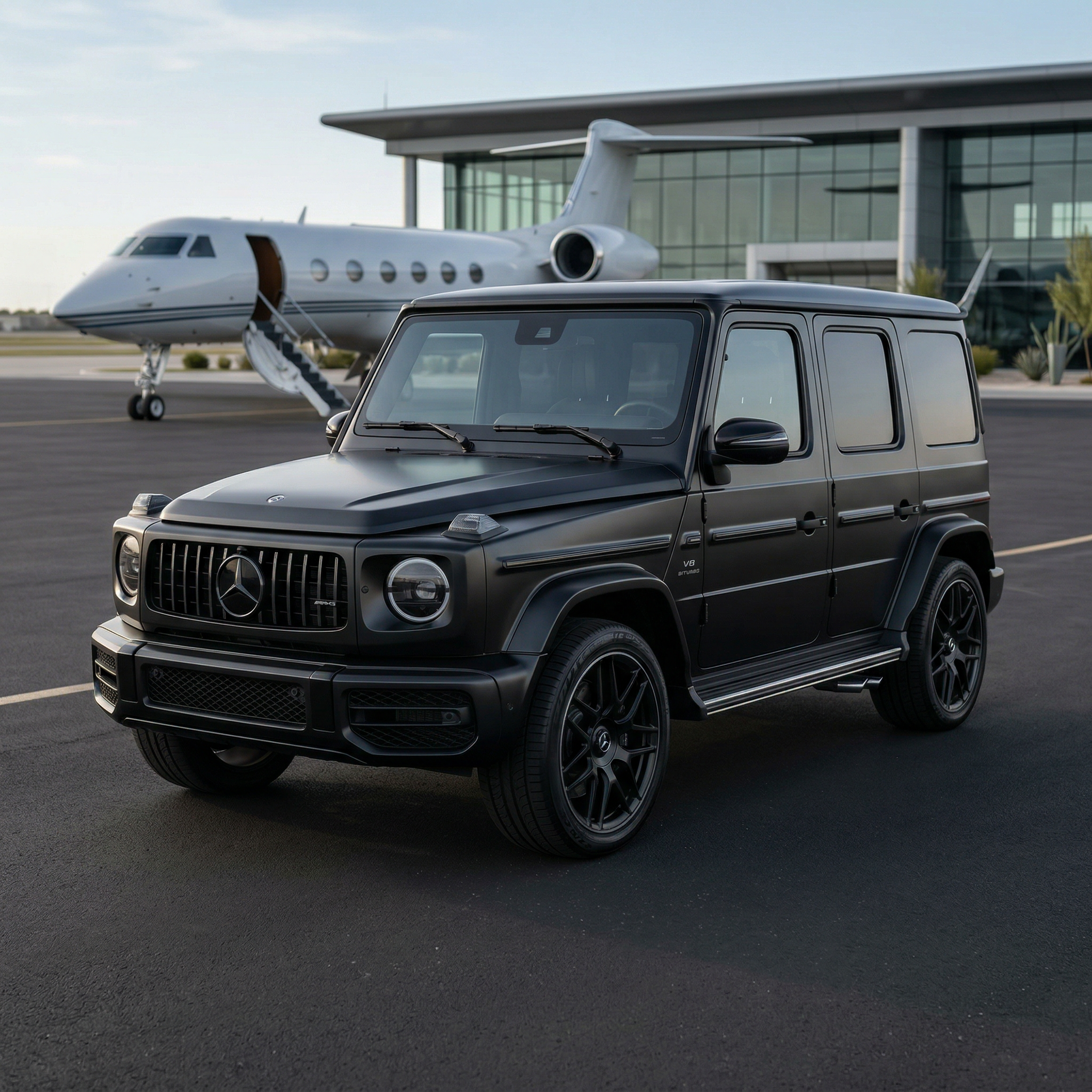 Mercedes G Wagon Executive Branding Visual car concept idea