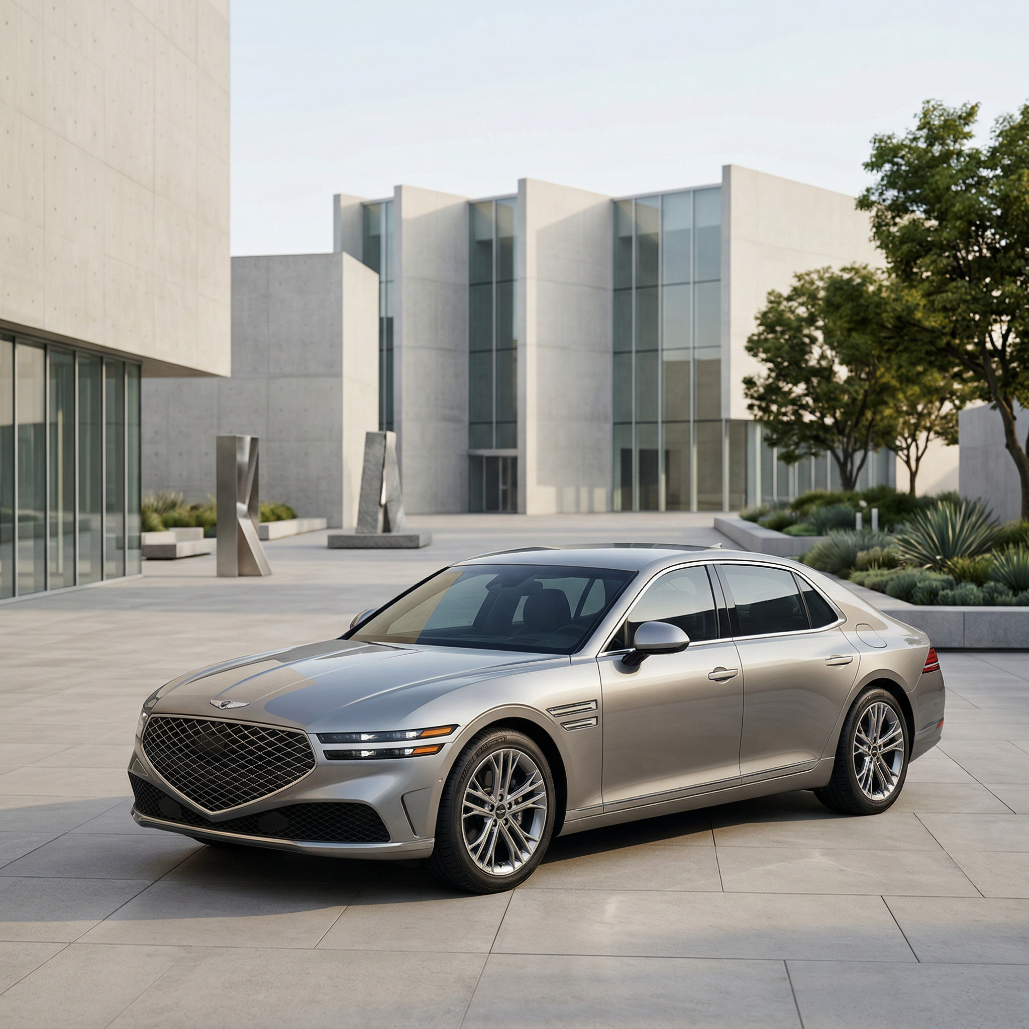 Genesis Luxury Brand Awareness Visual car concept idea