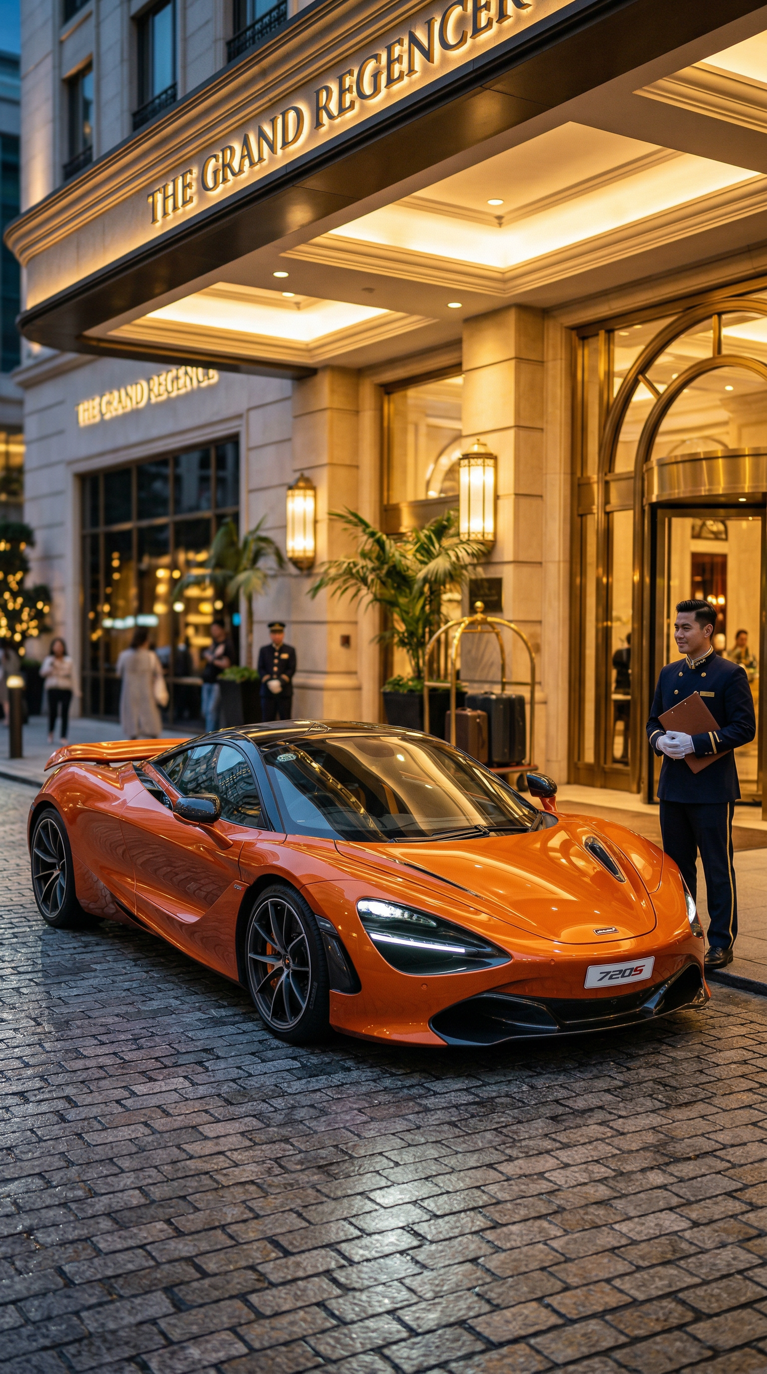 McLaren 720S Concierge Service Ad car concept idea