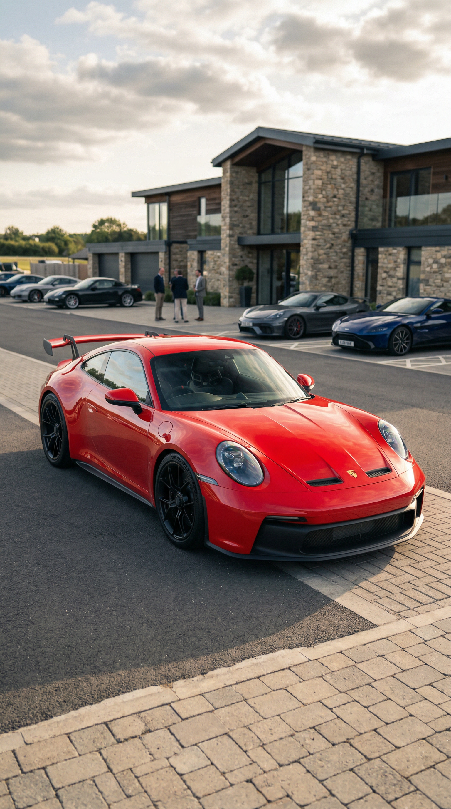 911 GT3 Track Luxury Membership Ad car concept idea