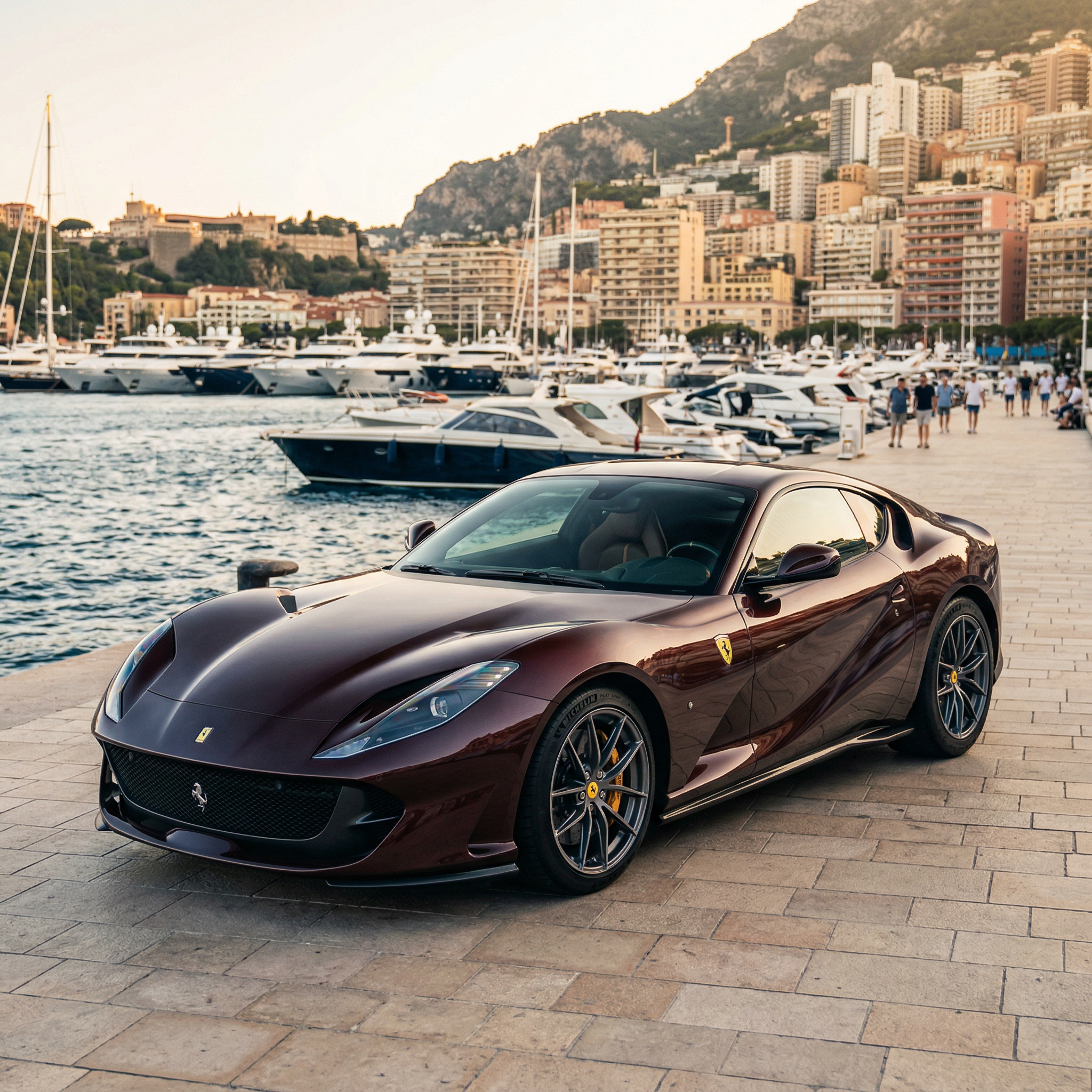 Ferrari 812 Supercar Social Ad Concept car concept idea