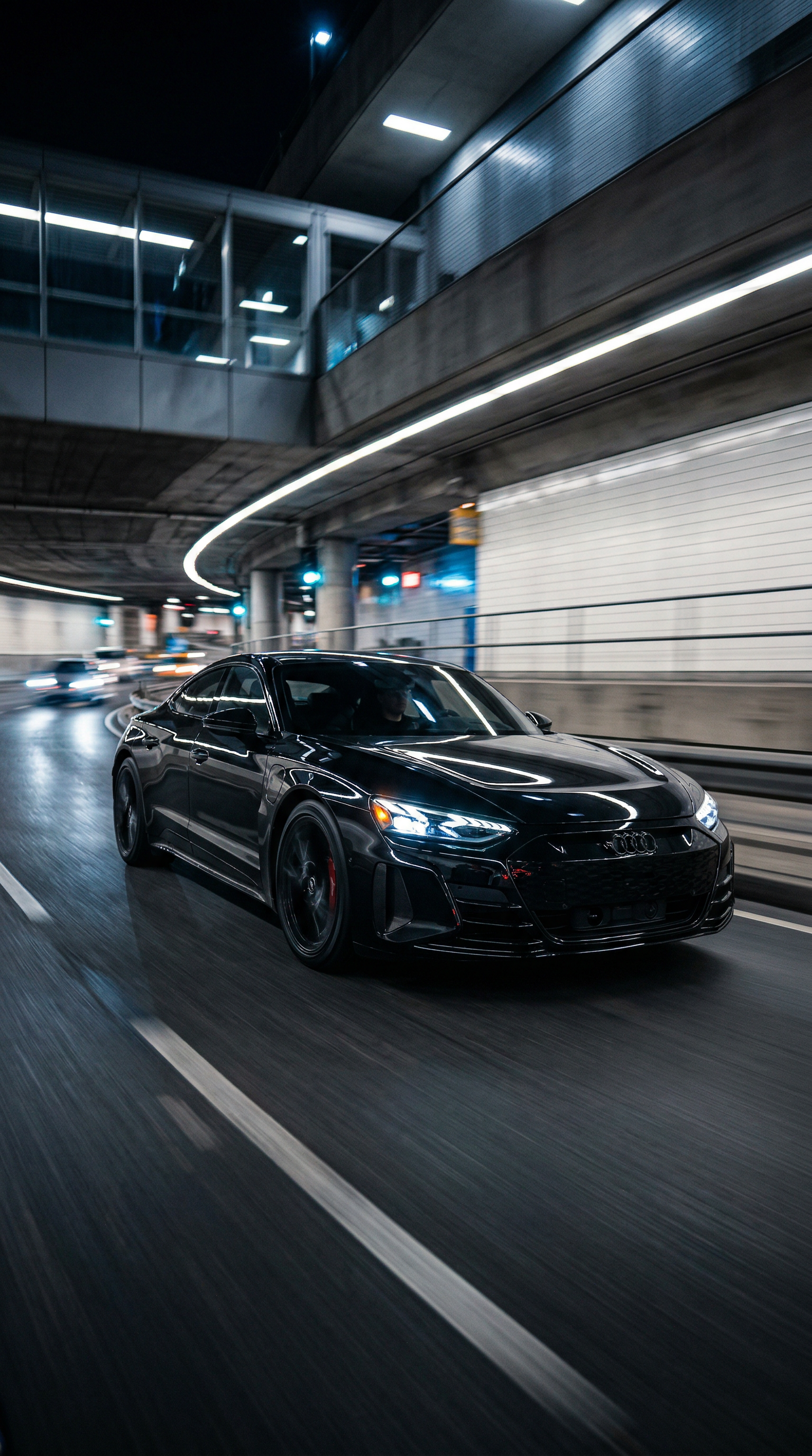 Audi RS Luxury City Night Theme AI car wrap design on audi rs luxury city night theme style